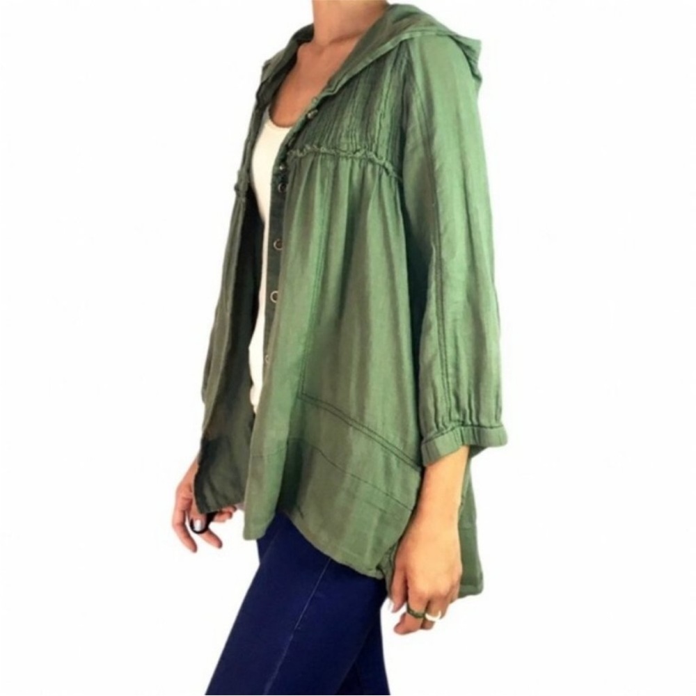 Free People Hooded Jacket with pockets